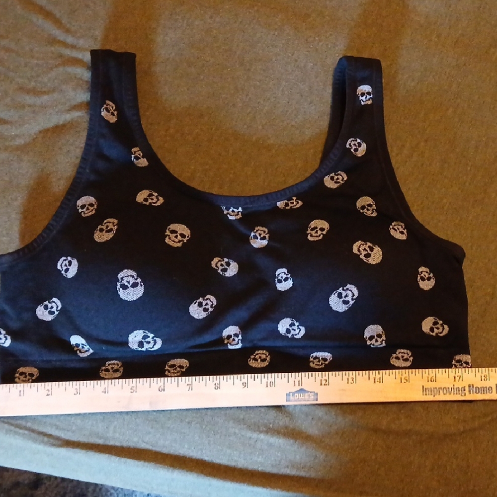 Skull Print TORRID Sports Bra - Picture 3 of 3